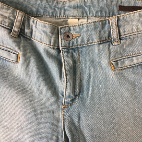 CLUB MONACO Light Wash Flare Denim Jeans Size 32 NWOT - Picture 5 of 11